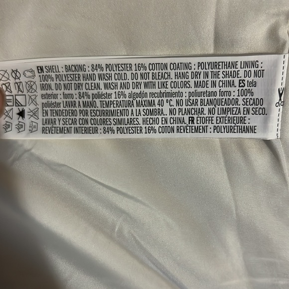 Forever 21 white faux leather jacket. Small. NWT. Smoke & pet free home. - Picture 6 of 6